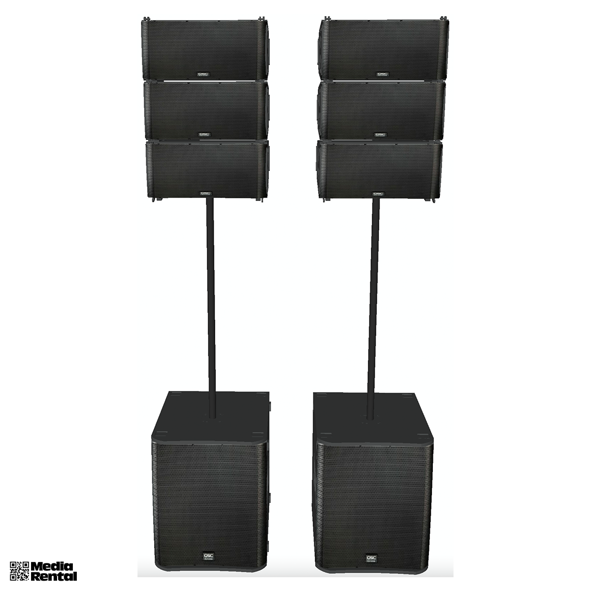QSC L-Class Big DJ System