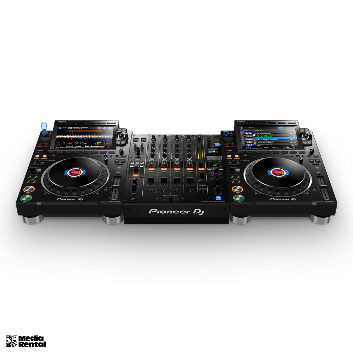 Pioneer DJM-900 Nexus + 2x CDJ-3000 Nexus
