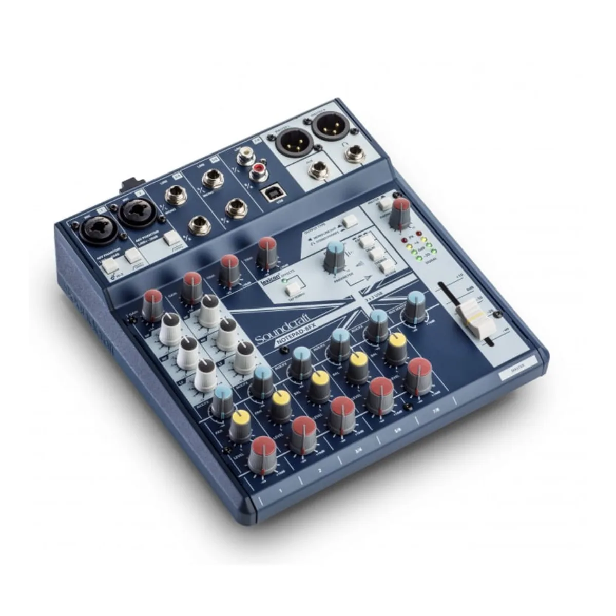 Soundcraft Notepad-8FX – analogowy mikser z USB i efektami do wynajęcia w Warszawie