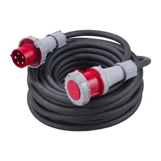 Силовий кабель CEE 63A 6 mm², 15 m, до 43 kW — оренда для великих реалізацій у Варшаві