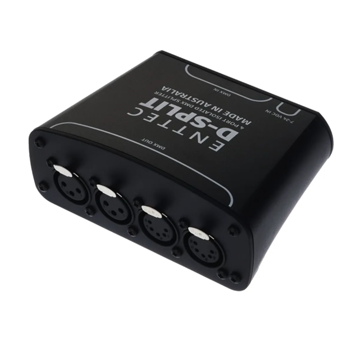 Splitter DMX ENTTEC D-Split, 2x 3-pin i 2x 5-pin – wypożyczenie okablowania, Warszawa