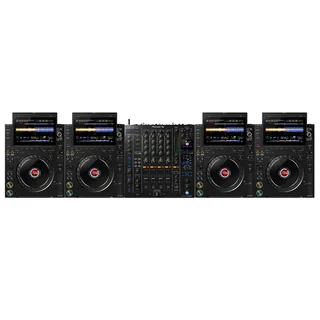 Хедлайнерський комплект Pioneer DJ: мікшер A9 і 4× CDJ-3000X – для оренди на захід у Варшаві