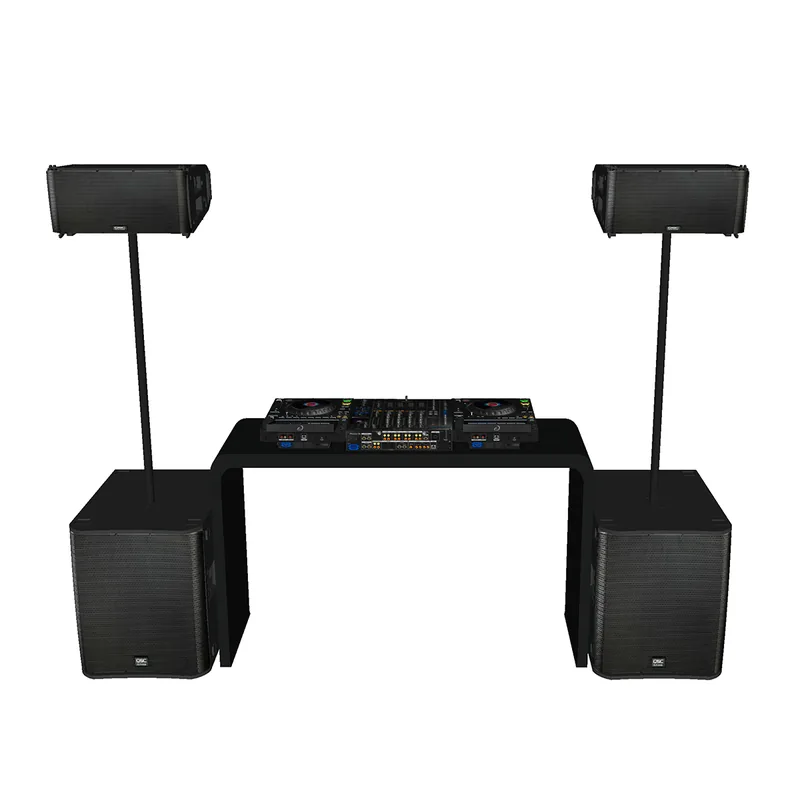 Premium zestaw DJ Session Cube XL z Pioneer A9 i nagłośnieniem QSC – wynajem na event, Warszawa