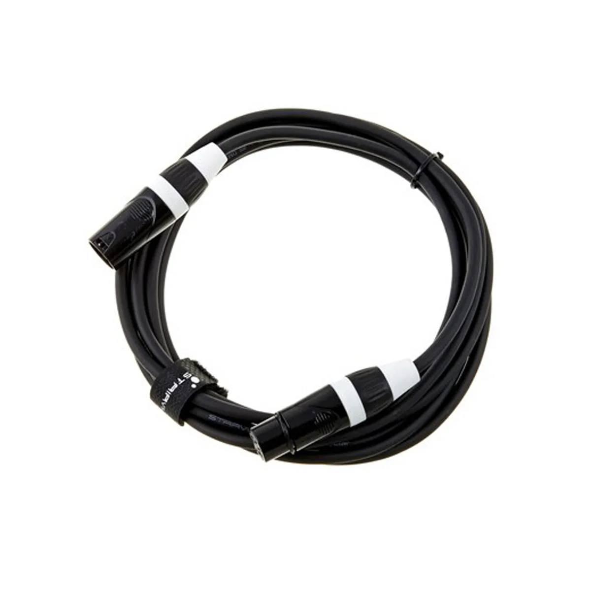 Krótki kabel DMX 5-pin 3 m między oprawami — wynajem w Warszawie