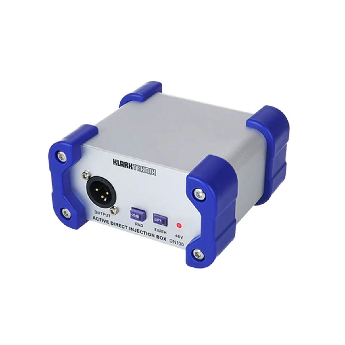 Klark Teknik DN100 V2 – aktywna DI-box mono premium do wypożyczenia w Warszawie