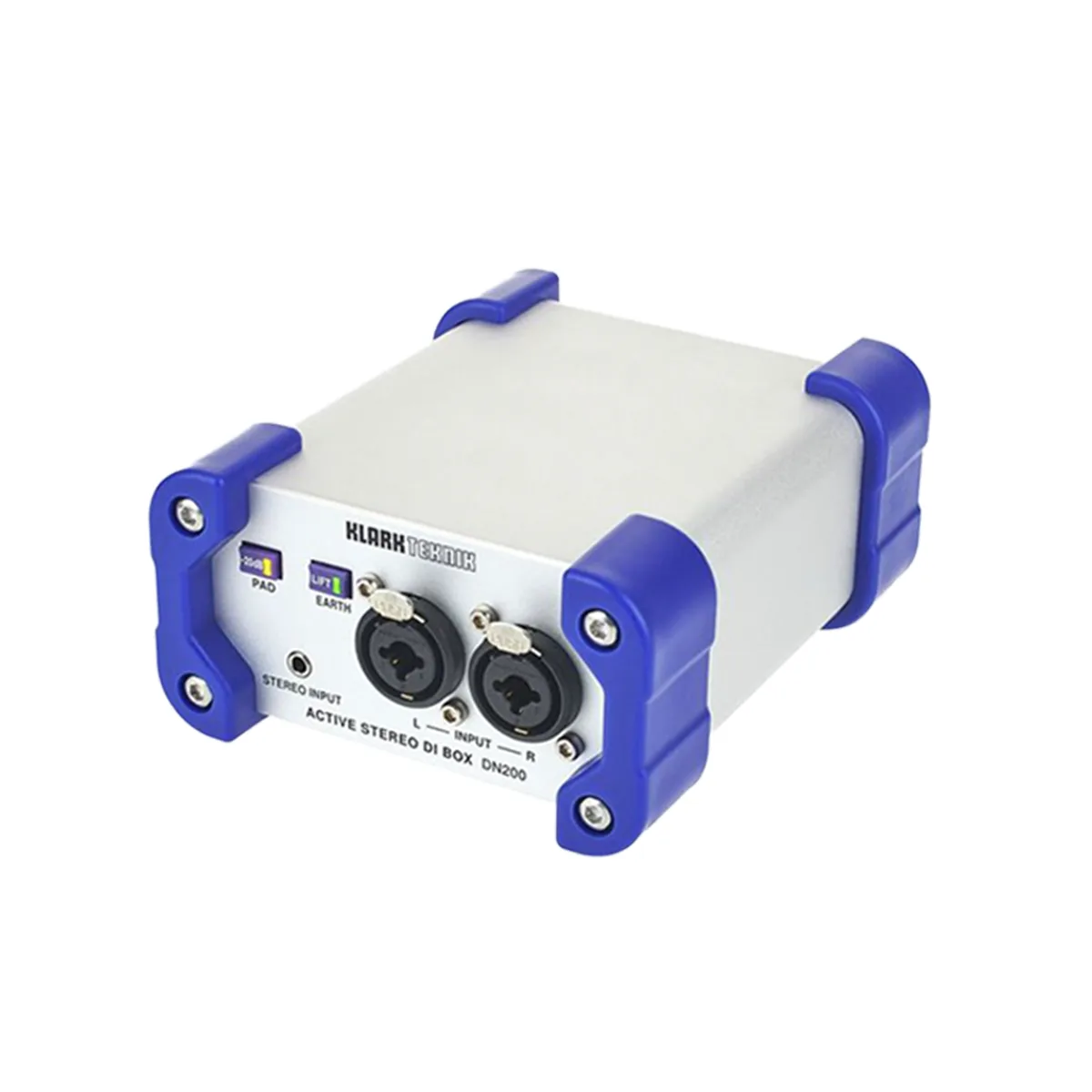 Klark Teknik DN200 V2 – aktywna DI-box stereo klasy premium, wynajem w Warszawie