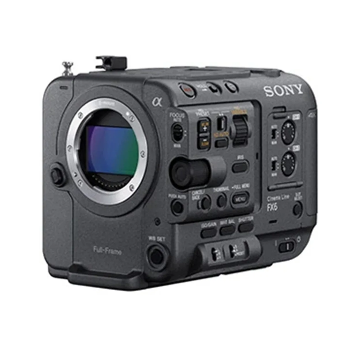 Kamera kinowa Sony FX6 full frame 4K z filtrem ND – wynajem broadcast premium w Warszawie