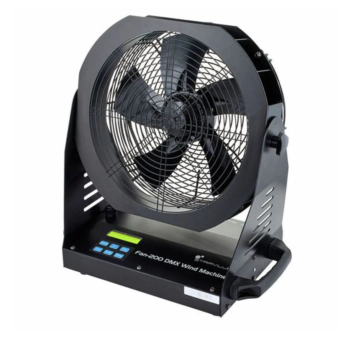 Wentylator sceniczny Stairville Fan-200 DMX w case – wynajem na eventy w Warszawie