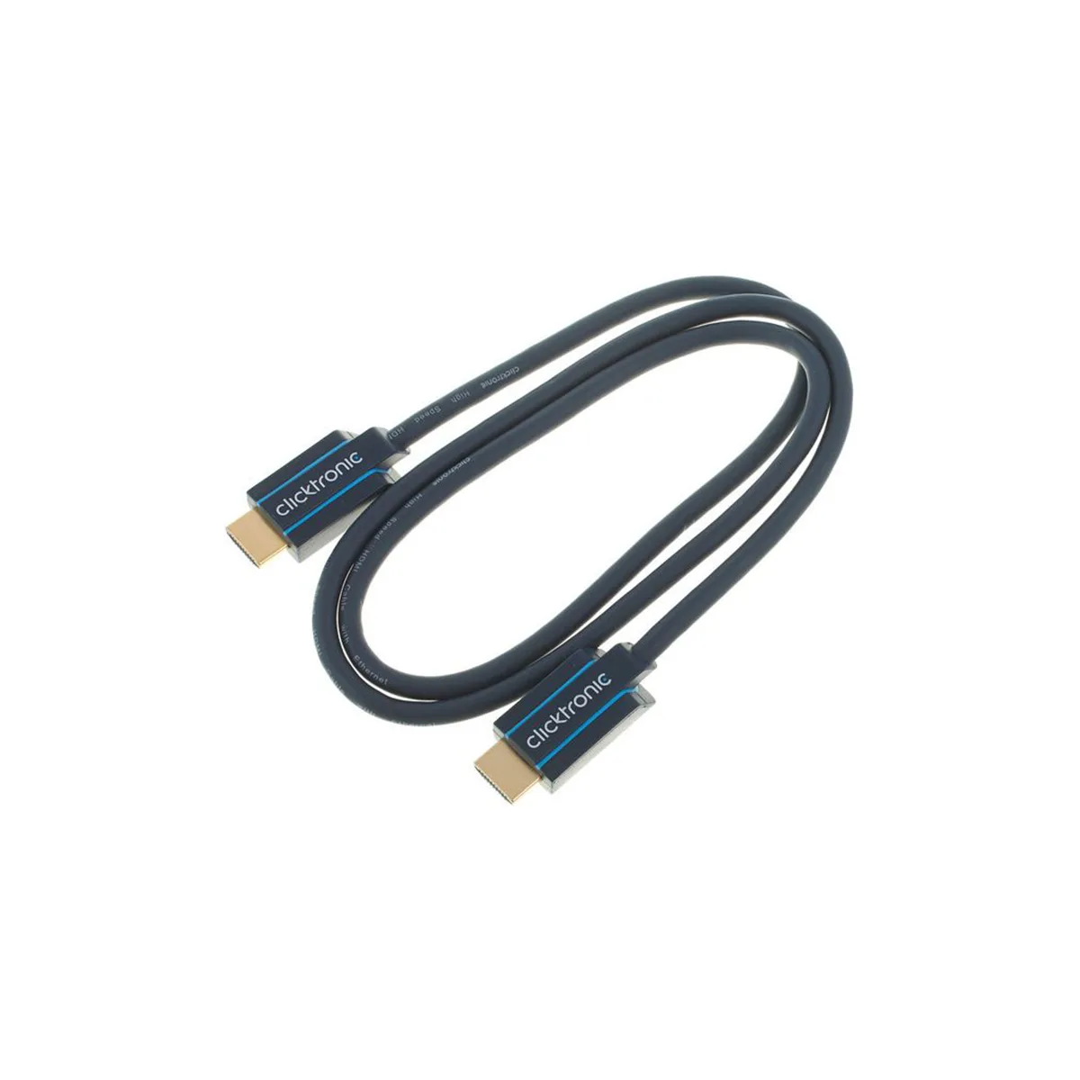 Krótki kabel HDMI 4K 3 m przy stanowisku wideo — wynajem w Warszawie