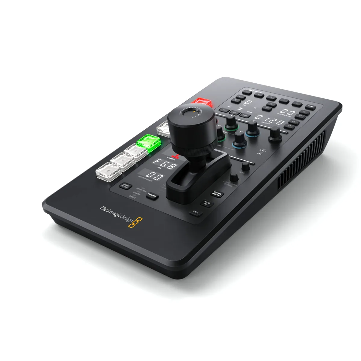 Panel sterowania Blackmagic ATEM Micro Camera Panel – wynajem kontrolera do 4 kamer w Warszawie