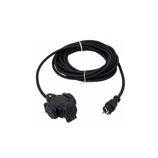 Розгалужувач outdoor IP65, 3× 16A, 3 m — оренда живлення для зовнішніх заходів у Варшаві