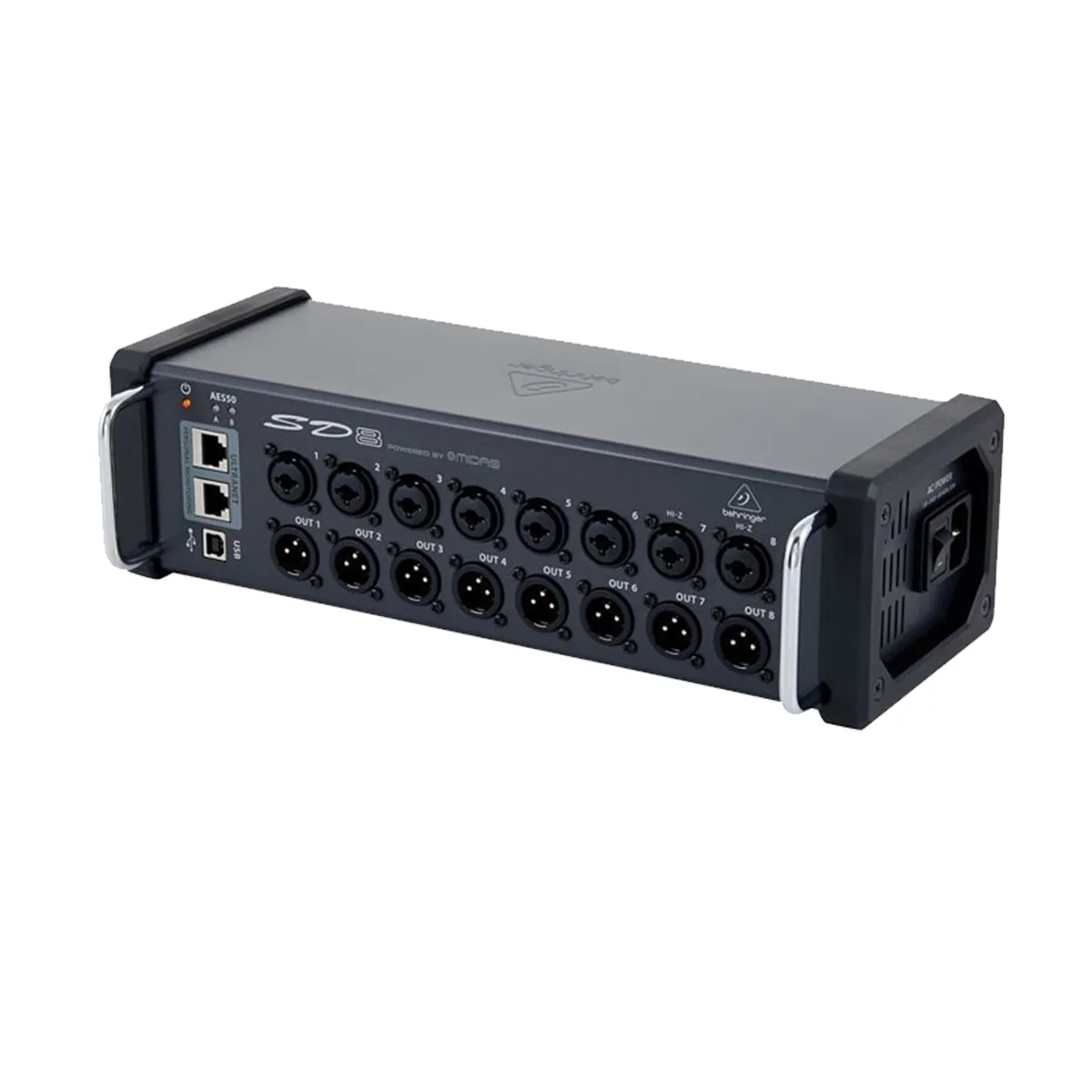Behringer SD8 – cyfrowy stagebox 8×8 na wynajem w Warszawie