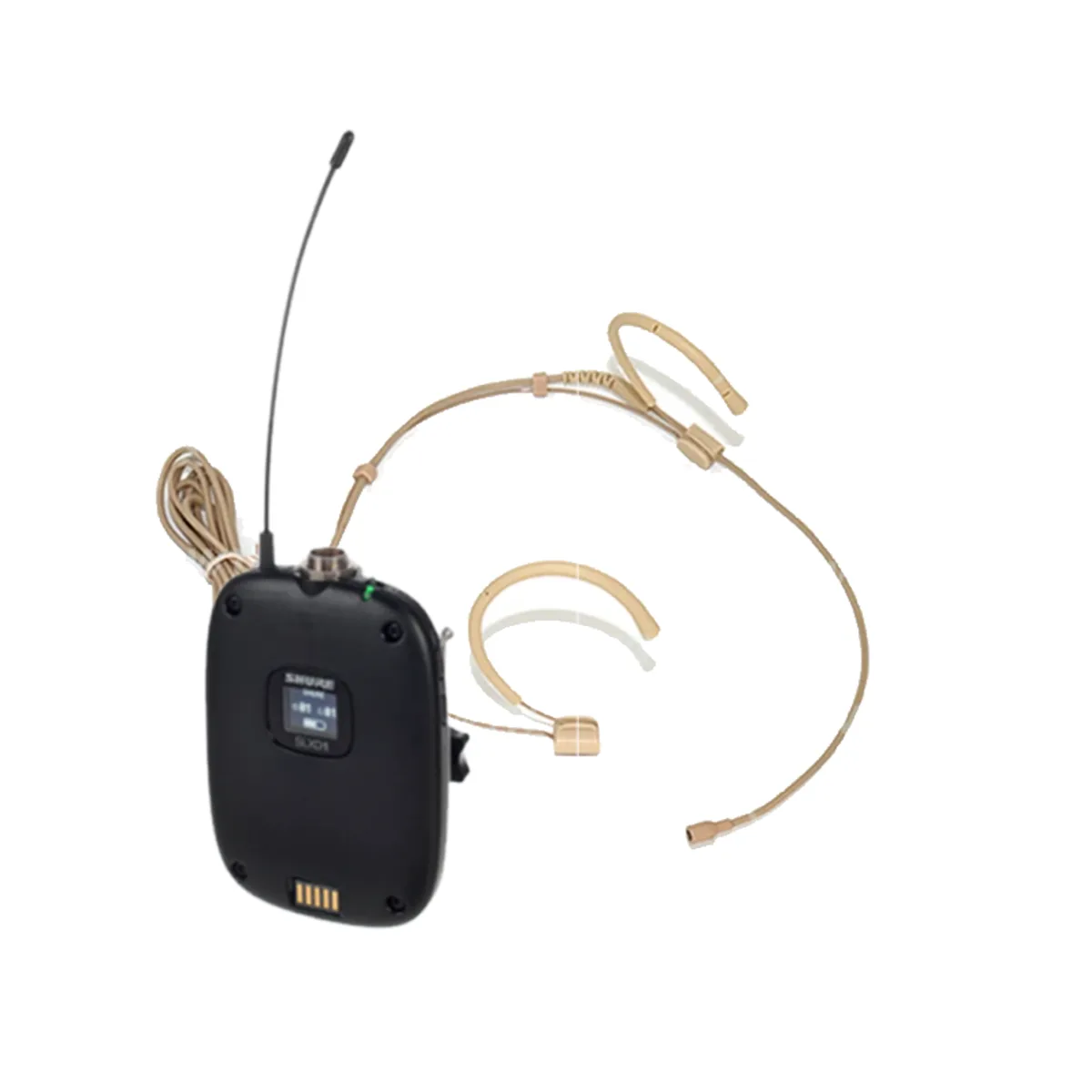 Zestaw konferencyjny Shure SLXD1 z headsetem DPA 4488 – wynajem w Warszawie