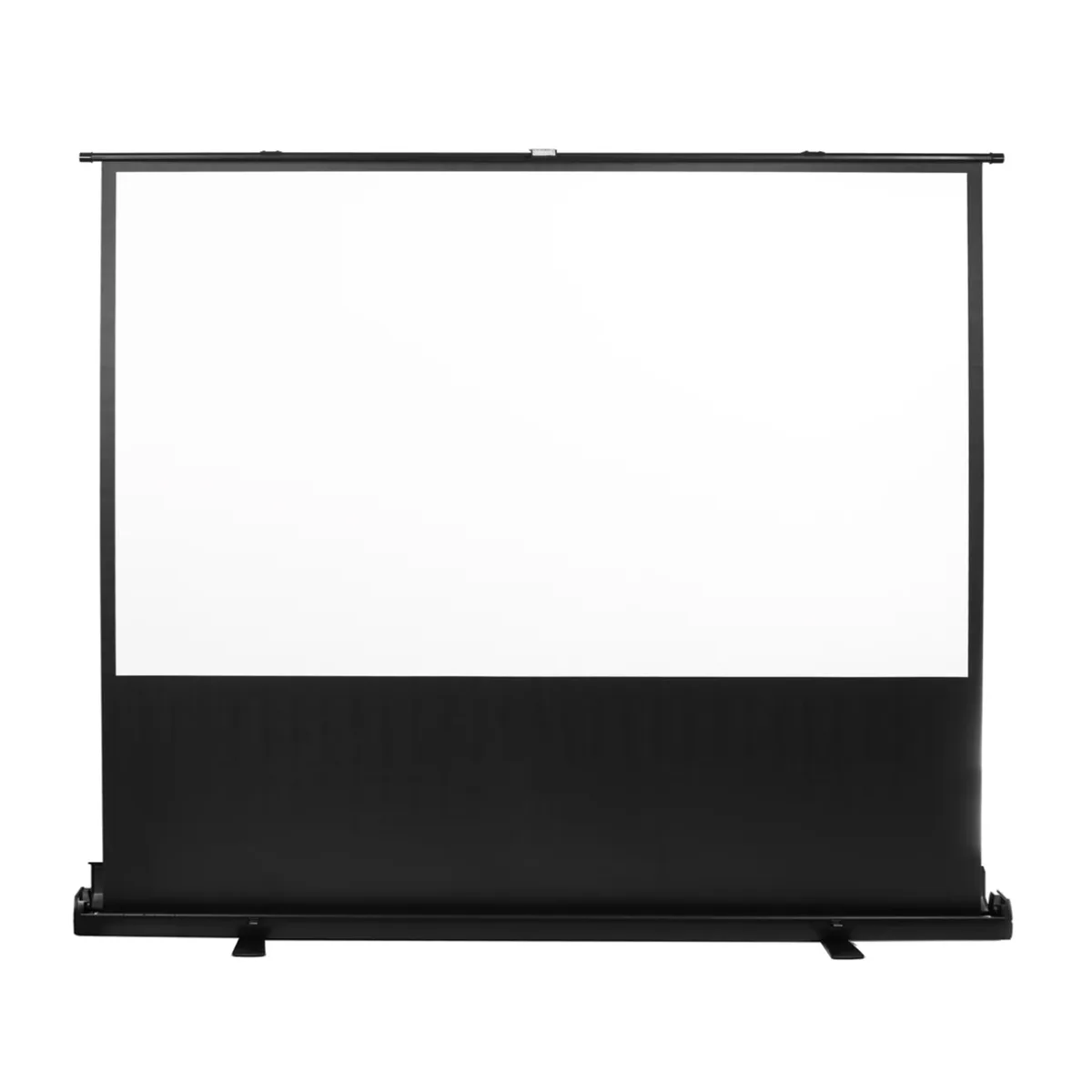 Ekran podłogowy Movielux 196x147 cm 16:9 – wynajem samonośnego ekranu na prezentacje w Warszawie