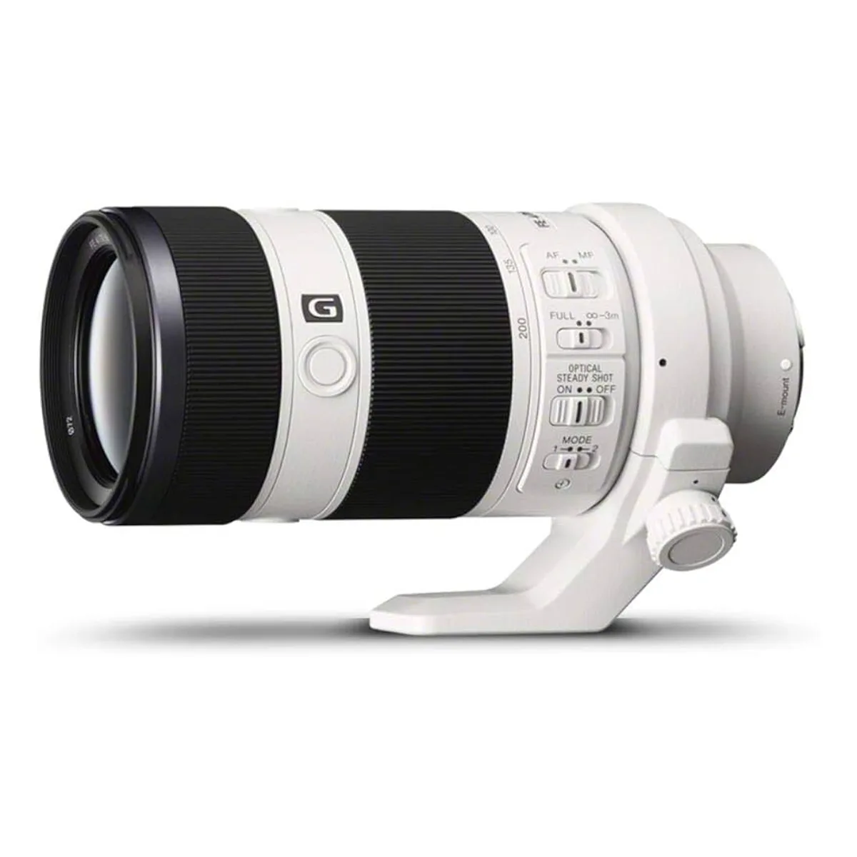 Teleobiektyw Sony FE 70–200mm f/4 G z OSS – wynajem szkła do ujęć z dystansu w Warszawie