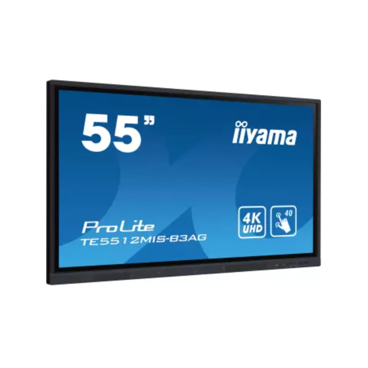 Monitor interaktywny iiyama ProLite TE55 55 cali 4K – wynajem tablicy dotykowej na szkolenia w Warszawie