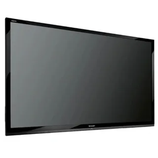 Large Sharp Aquos 85" 4K HDR TV – screen rental for events and conferences in Warsaw