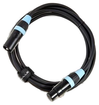 Kabel DMX 5-pin 2 m do łączenia opraw, 110 Ω — wynajem w Warszawie