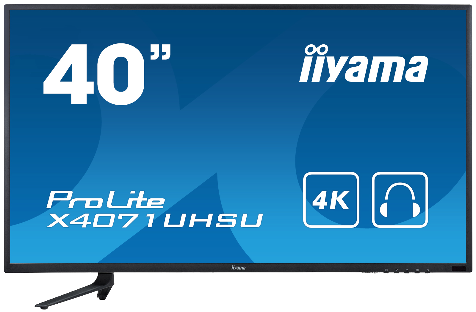 Ekran eventowy iiyama ProLite X40 39,5 cala 4K UHD – wynajem monitora na konferencje w Warszawie